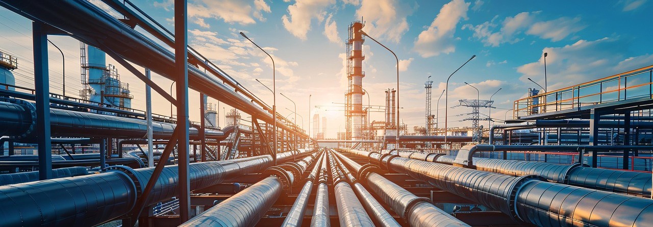 Oil Refinery pipelines